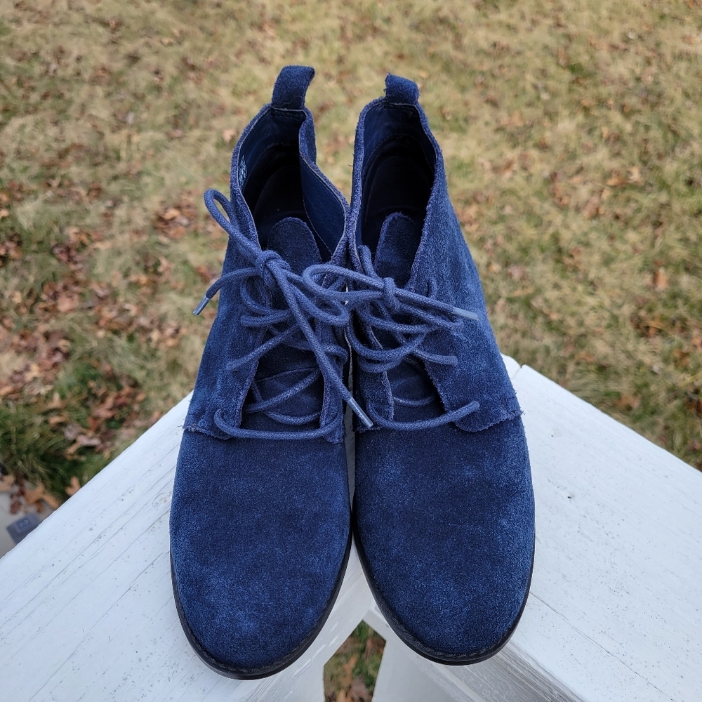 Vionic‎ Comfy Andi Bootie Navy Blue 6